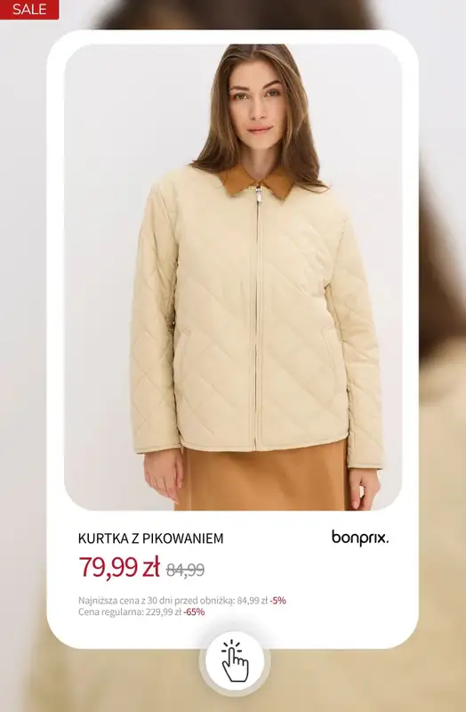 bonprix - gazetka promocyjna Kurtki przejściowe już od 79,99 zł od czwartku 19.02 do środy 25.02 - strona 2