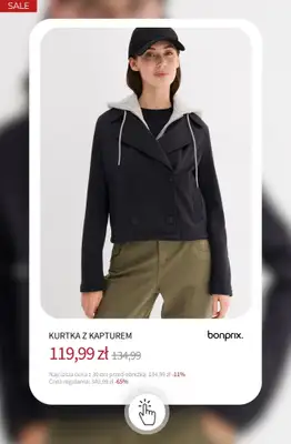 bonprix - gazetka promocyjna Kurtki przejściowe już od 79,99 zł od czwartku 19.02 do środy 25.02 - strona 5