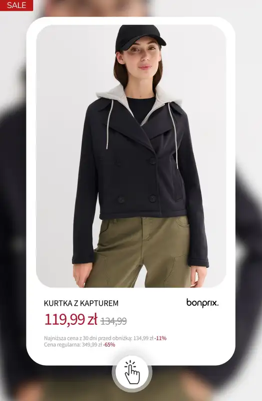 bonprix - gazetka promocyjna Kurtki przejściowe już od 79,99 zł od czwartku 19.02 do środy 25.02 - strona 5