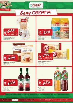 CEZAR Delikatesy - gazetka promocyjna Gazetka od czwartku 19.02 do środy 04.03 - strona 8