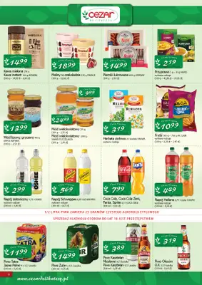 CEZAR Delikatesy - gazetka promocyjna Gazetka od czwartku 19.02 do środy 04.03 - strona 6