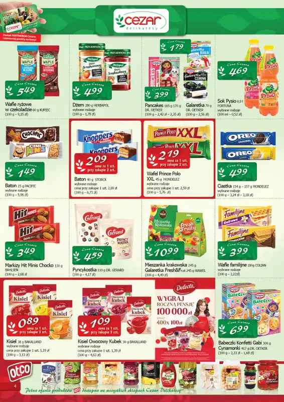 CEZAR Delikatesy - gazetka promocyjna Gazetka od czwartku 19.02 do środy 04.03 - strona 4