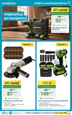 ERLI - gazetka promocyjna Majsterkuj i remontuj oszczędniej z ERLI! od piątku 20.02 do niedzieli 22.02 - strona 3