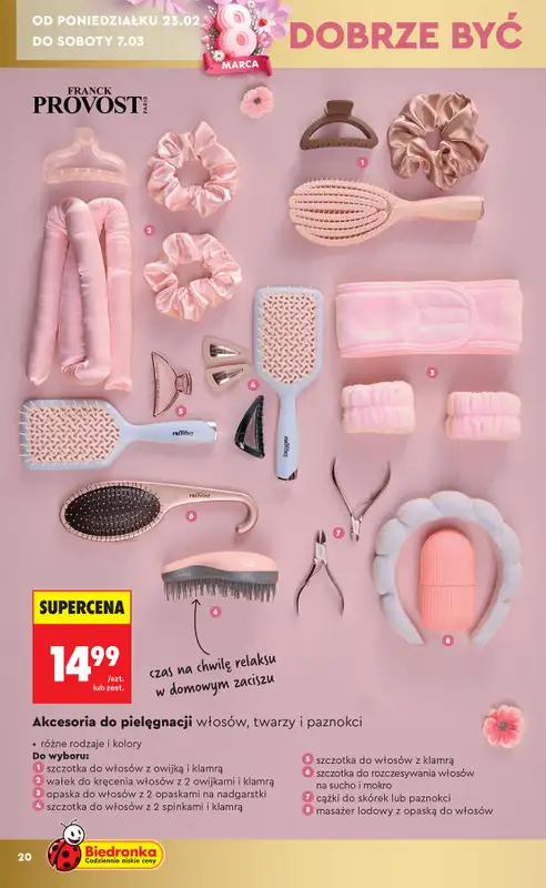 Biedronka - gazetka promocyjna Hity i inspiracje, od 21.02 od soboty 21.02 do środy 11.03 - strona 20