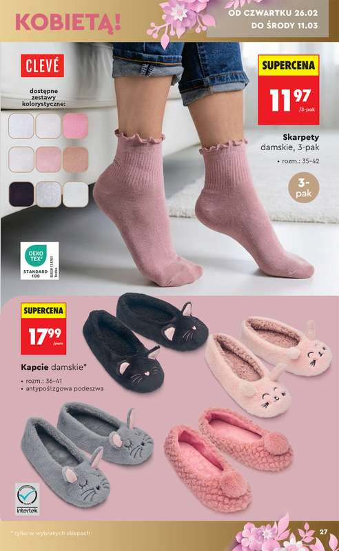 Biedronka - gazetka promocyjna Hity i inspiracje, od 21.02 od soboty 21.02 do środy 11.03 - strona 27