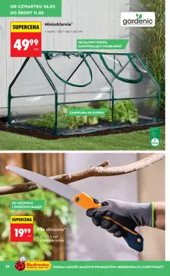 Biedronka - gazetka promocyjna Hity i inspiracje, od 21.02 od soboty 21.02 do środy 11.03 - strona 34