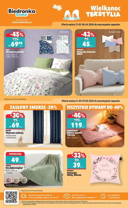 Biedronka - gazetka promocyjna Hity i inspiracje, od 21.02 od soboty 21.02 do środy 11.03 - strona 44