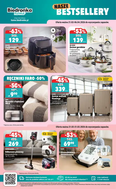 Biedronka - gazetka promocyjna Hity i inspiracje, od 21.02 od soboty 21.02 do środy 11.03 - strona 46