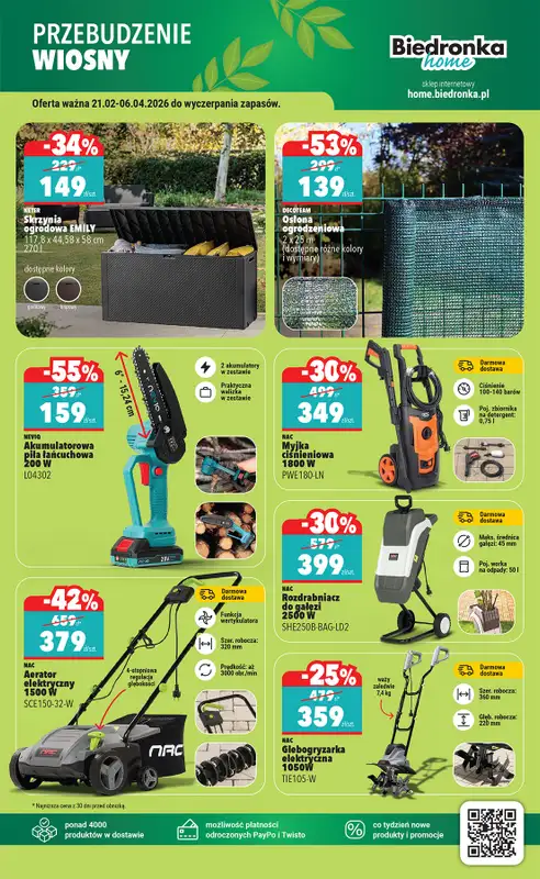 Biedronka - gazetka promocyjna Hity i inspiracje, od 21.02 od soboty 21.02 do środy 11.03 - strona 47