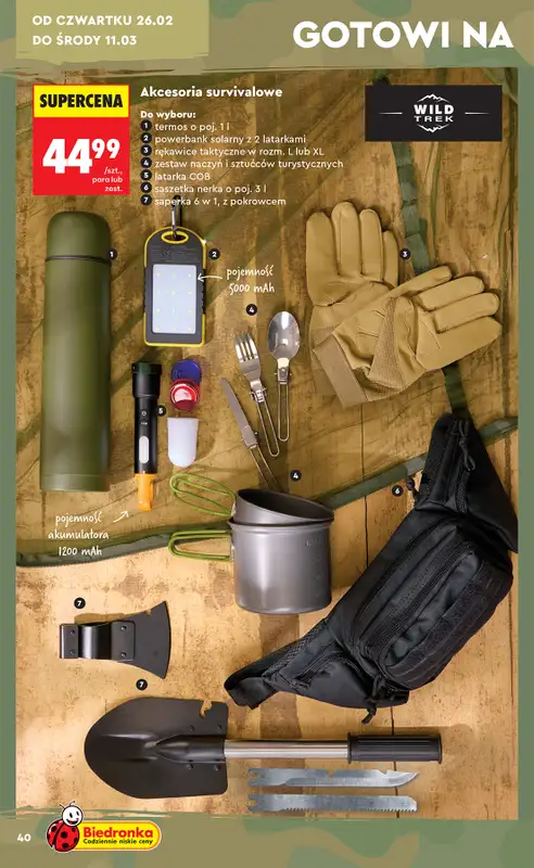 Biedronka - gazetka promocyjna Hity i inspiracje, od 21.02 od soboty 21.02 do środy 11.03 - strona 40