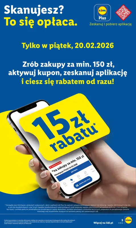 Lidl - gazetka promocyjna Oferta od czwartku od czwartku 19.02 do soboty 21.02 - strona 5