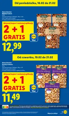 Lidl - gazetka promocyjna Oferta od czwartku od czwartku 19.02 do soboty 21.02 - strona 11
