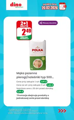 Dino - gazetka promocyjna Specjalna oferta na 20.02.2026 - promocje spoza gazetki od piątku 20.02 do piątku 20.02 - strona 10