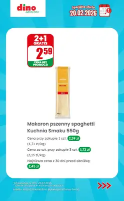 Dino - gazetka promocyjna Specjalna oferta na 20.02.2026 - promocje spoza gazetki od piątku 20.02 do piątku 20.02 - strona 7
