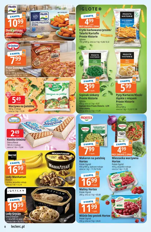 Leclerc - gazetka promocyjna Oferta E.Leclerc | Wybór w dobrej cenie od wtorku 24.02 do soboty 07.03 - strona 8