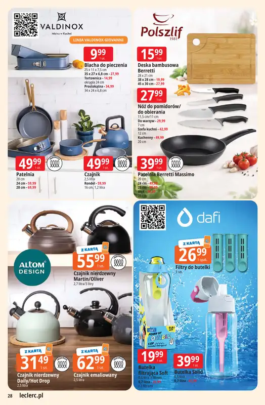 Leclerc - gazetka promocyjna Oferta E.Leclerc | Wybór w dobrej cenie od wtorku 24.02 do soboty 07.03 - strona 28