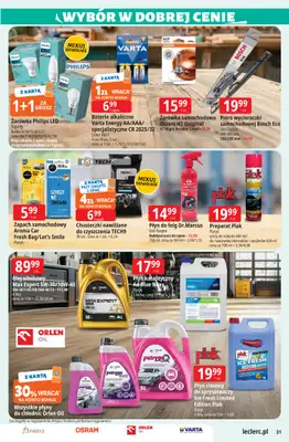 Leclerc - gazetka promocyjna Oferta E.Leclerc | Wybór w dobrej cenie od wtorku 24.02 do soboty 07.03 - strona 31