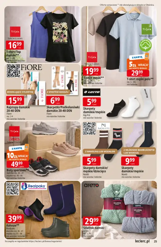 Leclerc - gazetka promocyjna Oferta E.Leclerc | Wybór w dobrej cenie od wtorku 24.02 do soboty 07.03 - strona 25