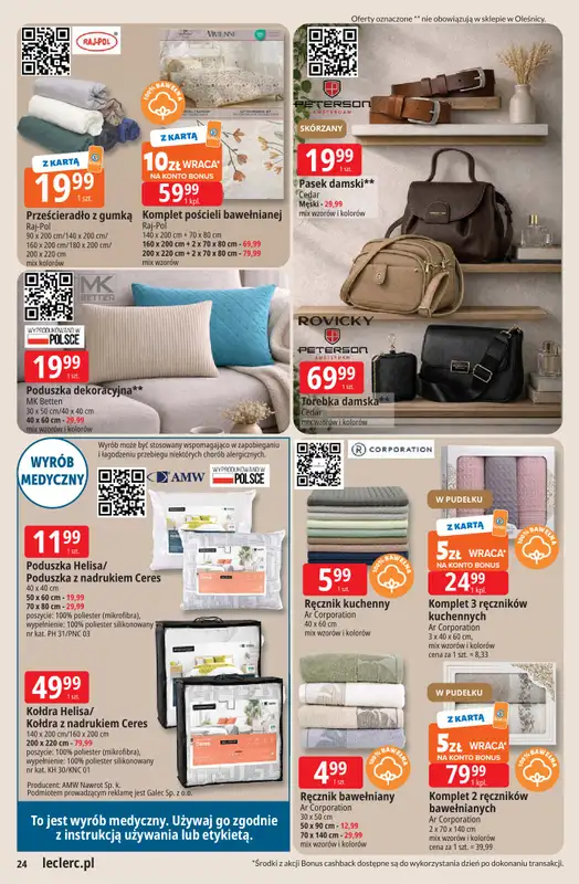 Leclerc - gazetka promocyjna Oferta E.Leclerc | Wybór w dobrej cenie od wtorku 24.02 do soboty 07.03 - strona 24