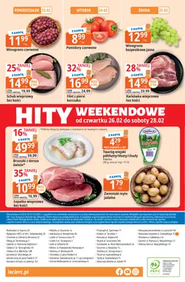 Leclerc - gazetka promocyjna Oferta E.Leclerc | Wybór w dobrej cenie od wtorku 24.02 do soboty 07.03 - strona 32