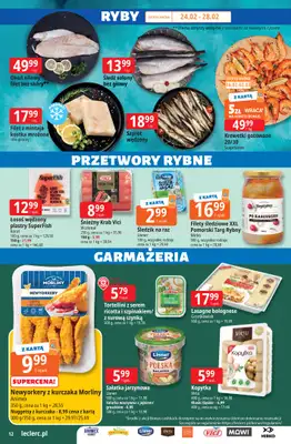 Leclerc - gazetka promocyjna Oferta E.Leclerc | Wybór w dobrej cenie od wtorku 24.02 do soboty 07.03 - strona 12
