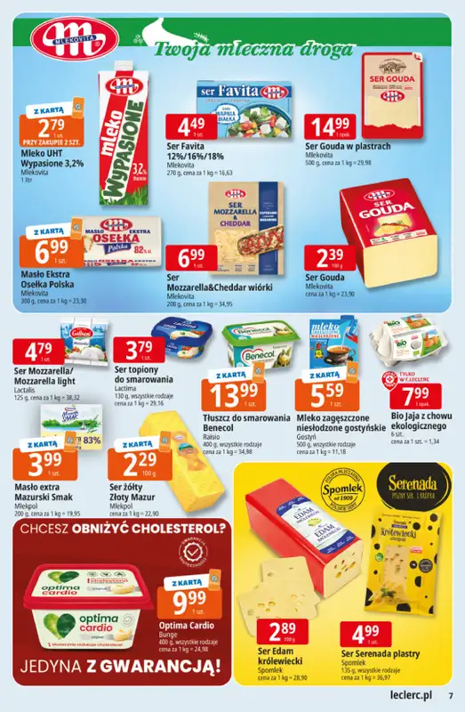 Leclerc - gazetka promocyjna Oferta E.Leclerc | Wybór w dobrej cenie od wtorku 24.02 do soboty 07.03 - strona 7