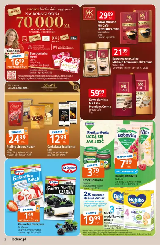 Leclerc - gazetka promocyjna Oferta E.Leclerc | Wybór w dobrej cenie od wtorku 24.02 do soboty 07.03 - strona 2