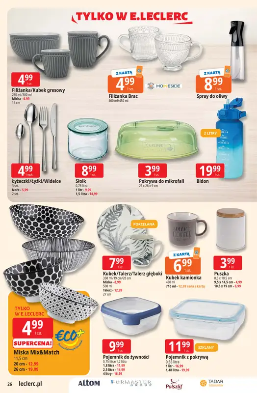 Leclerc - gazetka promocyjna Oferta E.Leclerc | Wybór w dobrej cenie od wtorku 24.02 do soboty 07.03 - strona 26