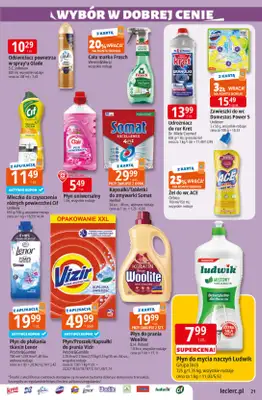 Leclerc - gazetka promocyjna Oferta E.Leclerc | Wybór w dobrej cenie od wtorku 24.02 do soboty 07.03 - strona 21