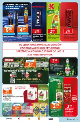 Leclerc - gazetka promocyjna Oferta E.Leclerc | Wybór w dobrej cenie od wtorku 24.02 do soboty 07.03 - strona 17