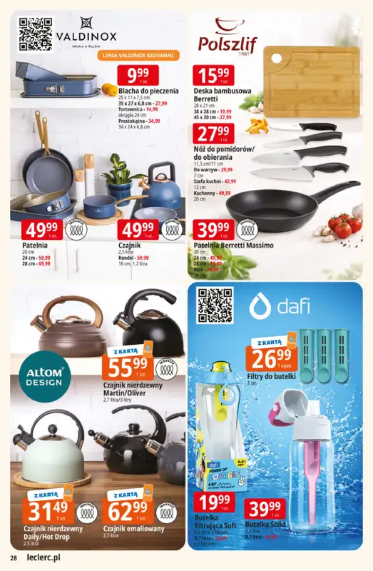 Leclerc - gazetka promocyjna Oferta E.Leclerc | Wybór w dobrej cenie od wtorku 24.02 do soboty 07.03 - strona 28