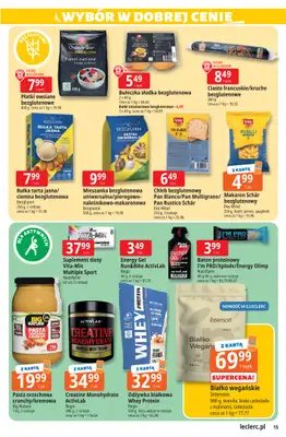 Leclerc - gazetka promocyjna Oferta E.Leclerc | Wybór w dobrej cenie od wtorku 24.02 do soboty 07.03 - strona 15