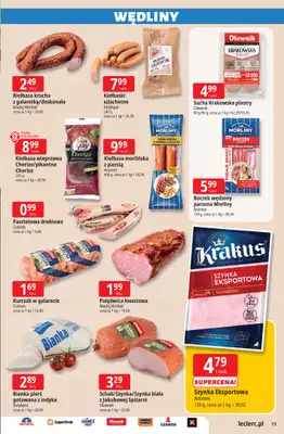 Leclerc - gazetka promocyjna Oferta E.Leclerc | Wybór w dobrej cenie od wtorku 24.02 do soboty 07.03 - strona 11