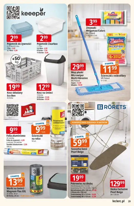 Leclerc - gazetka promocyjna Oferta E.Leclerc | Wybór w dobrej cenie od wtorku 24.02 do soboty 07.03 - strona 29