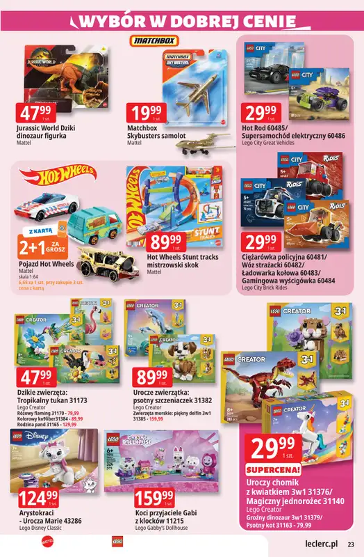 Leclerc - gazetka promocyjna Oferta E.Leclerc | Wybór w dobrej cenie od wtorku 24.02 do soboty 07.03 - strona 23