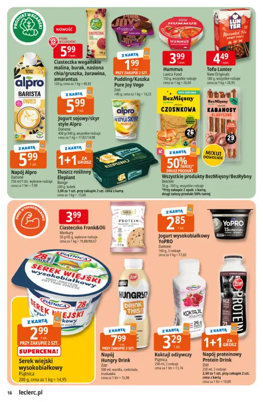 Leclerc - gazetka promocyjna Oferta E.Leclerc | Wybór w dobrej cenie od wtorku 24.02 do soboty 07.03 - strona 16