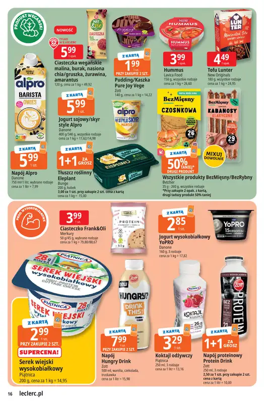 Leclerc - gazetka promocyjna Oferta E.Leclerc | Wybór w dobrej cenie od wtorku 24.02 do soboty 07.03 - strona 16