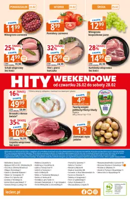 Leclerc - gazetka promocyjna Oferta E.Leclerc | Wybór w dobrej cenie od wtorku 24.02 do soboty 07.03 - strona 32