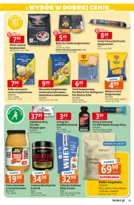 Leclerc - gazetka promocyjna Oferta E.Leclerc | Wybór w dobrej cenie od wtorku 24.02 do soboty 07.03 - strona 15