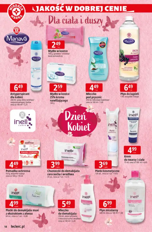 Leclerc - gazetka promocyjna Oferta E.Leclerc | Wybór w dobrej cenie od wtorku 24.02 do soboty 07.03 - strona 18