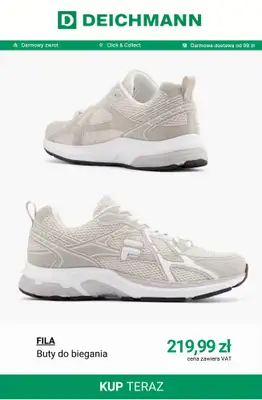 Deichmann - gazetka promocyjna Sneakersy damskie Fila od piątku 20.02  - strona 3