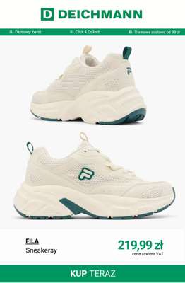 Sneakersy Fila (beżowe)