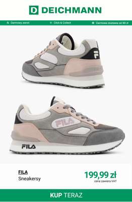 Sneakersy Fila (szare/różowe)