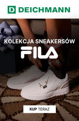 Deichmann - gazetka promocyjna Sneakersy damskie Fila od piątku 20.02 