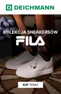 Deichmann - gazetka promocyjna Sneakersy damskie Fila od piątku 20.02 