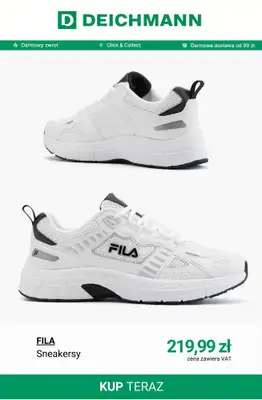 Deichmann - gazetka promocyjna Sneakersy damskie Fila od piątku 20.02  - strona 2