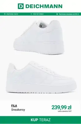 Deichmann - gazetka promocyjna Sneakersy damskie Fila od piątku 20.02  - strona 9