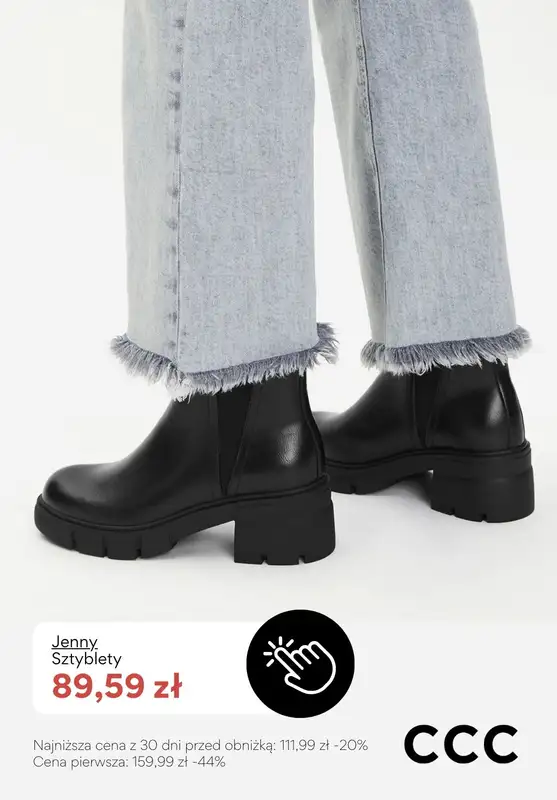 CCC - gazetka promocyjna BESTSELLERY - obuwie damskie od piątku 20.02  - strona 6