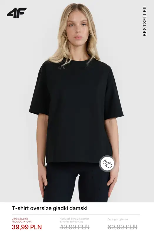 4F - gazetka promocyjna Bestsellery wyprzedaży! od piątku 20.02  - strona 4