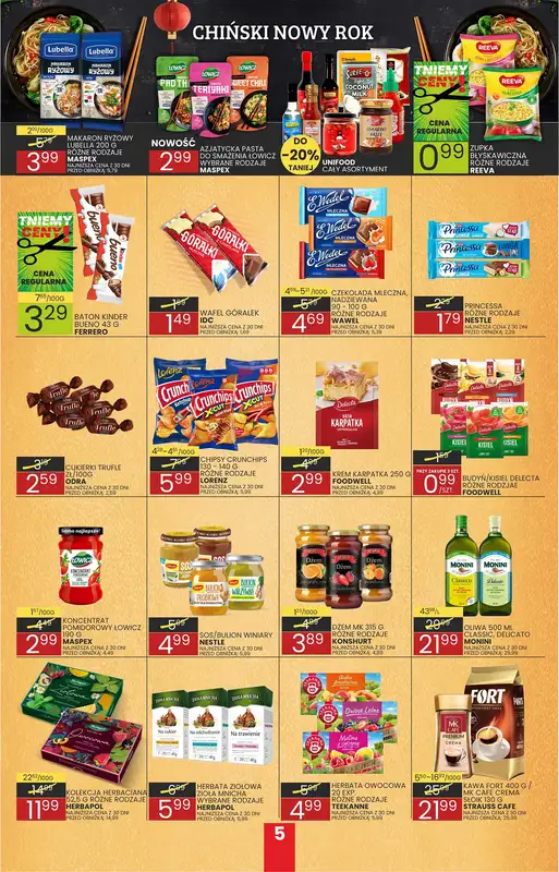 Wafelek - gazetka promocyjna Gazetka od poniedziałku 23.02 do soboty 07.03 - strona 5